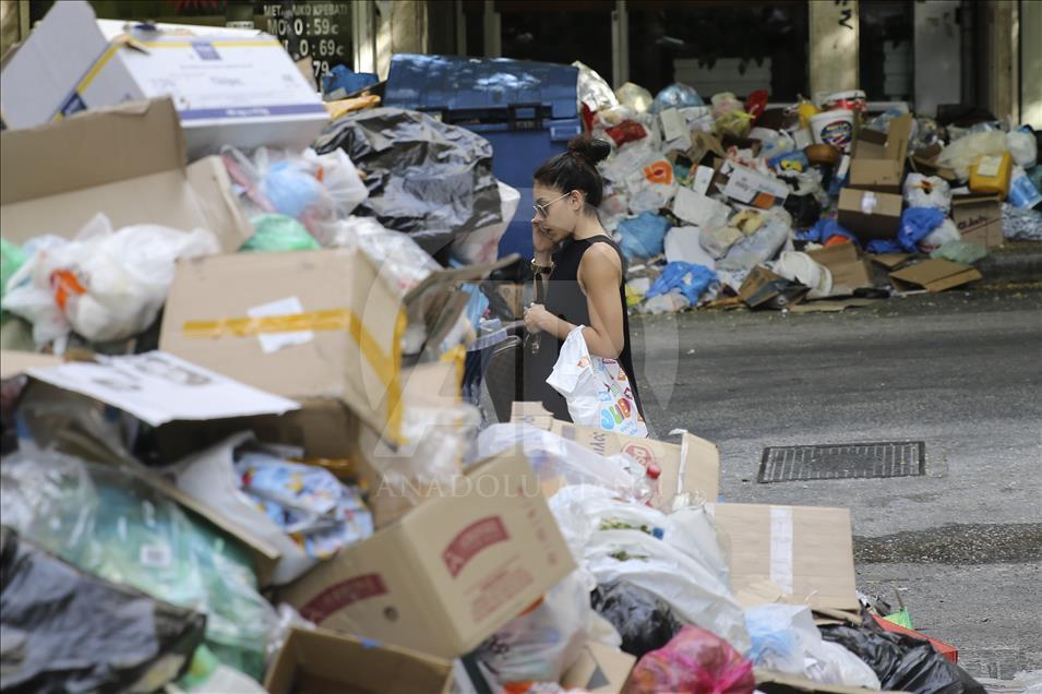 Municipal workers' strike continues in Athens