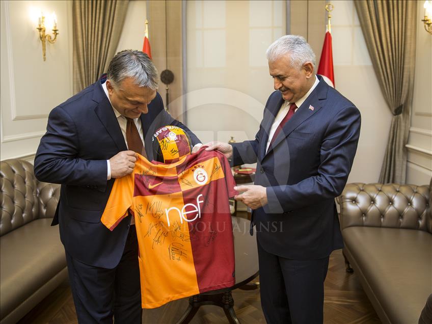 Başbakan Binali Yıldırım - Macaristan Başbakanı Viktor Orban