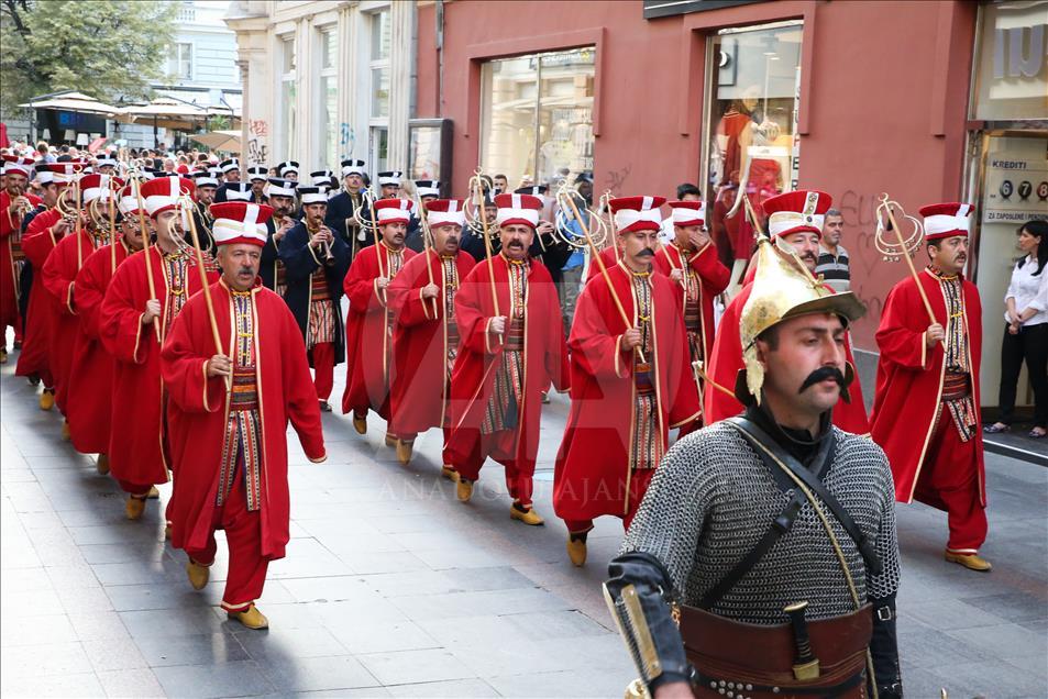 TSK Mehteran Bölüğünden Saraybosna'da açık hava konseri