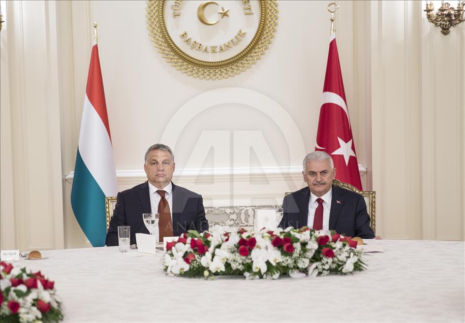 Başbakan Binali Yıldırım - Macaristan Başbakanı Viktor Orban