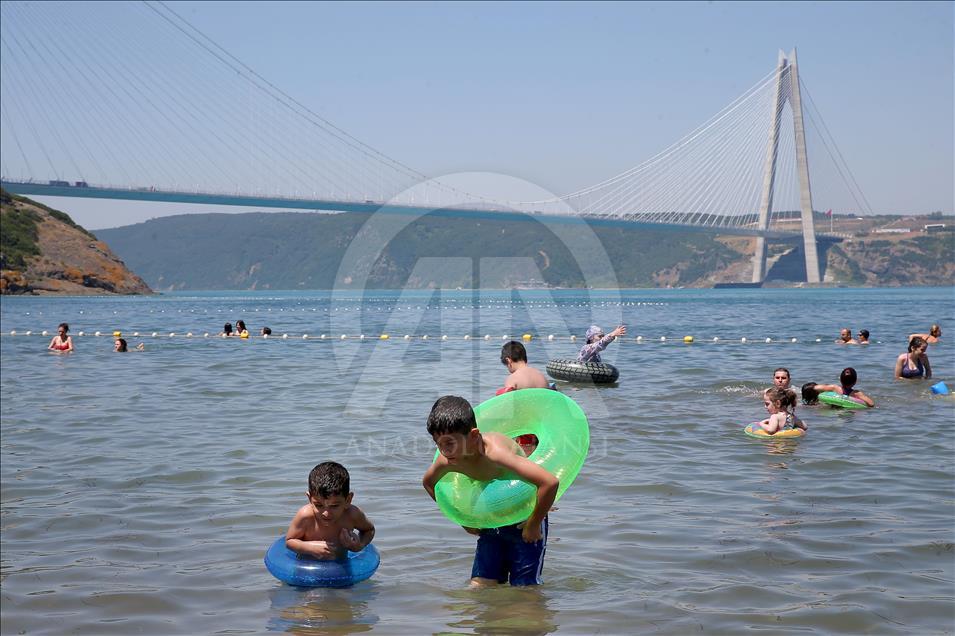 İstanbul'da sıcak hava