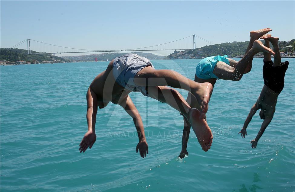 İstanbul'da sıcak hava