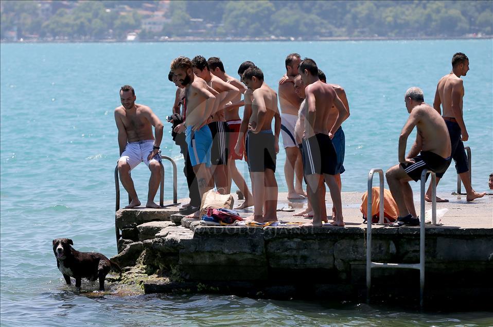 İstanbul'da sıcak hava