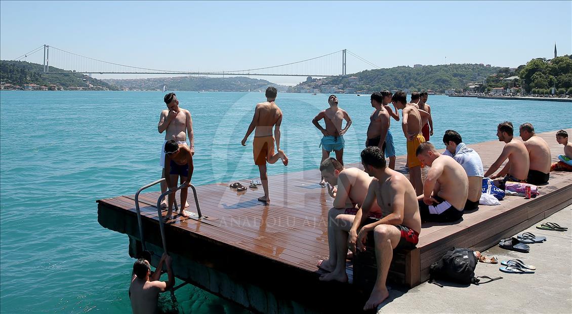 İstanbul'da sıcak hava