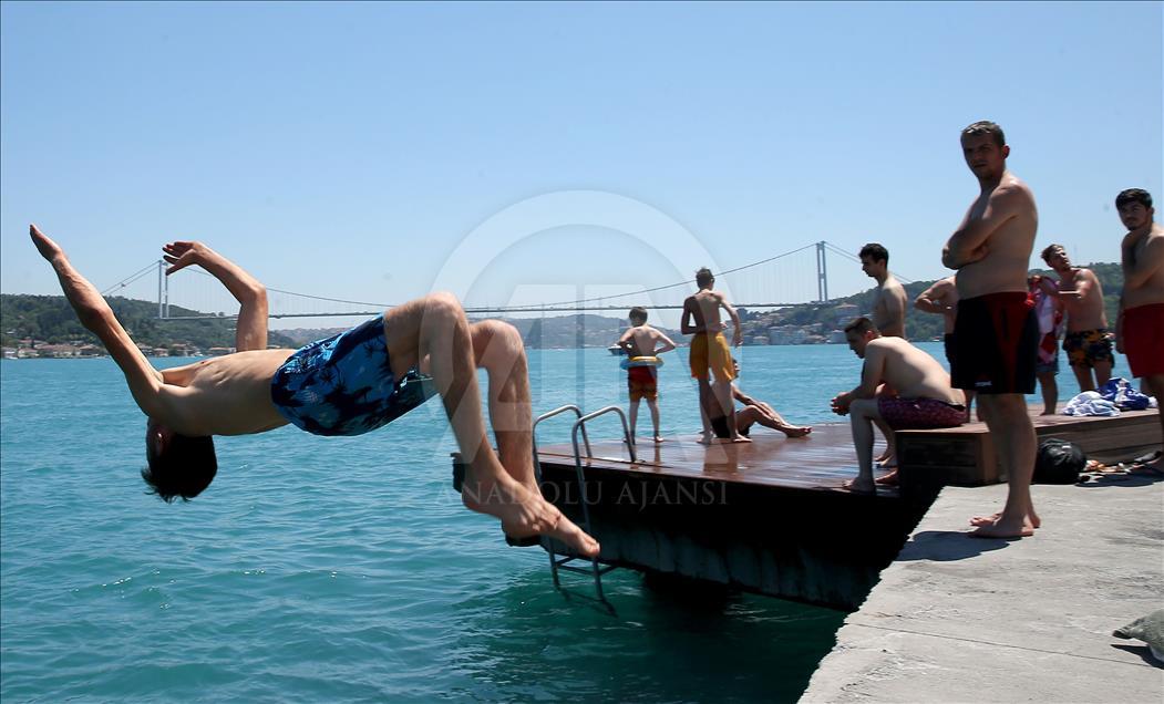 İstanbul'da sıcak hava