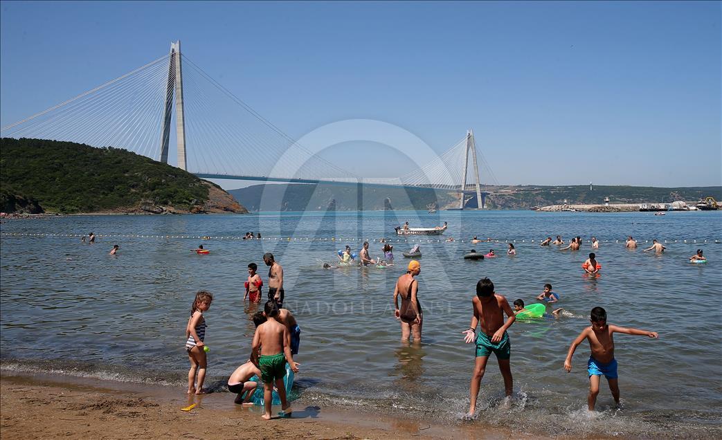 İstanbul'da sıcak hava