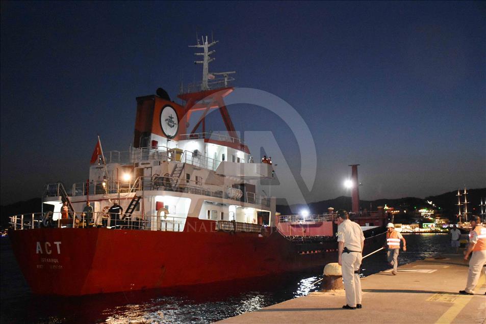 Yunan botlarından Türk gemisine ateş açılması