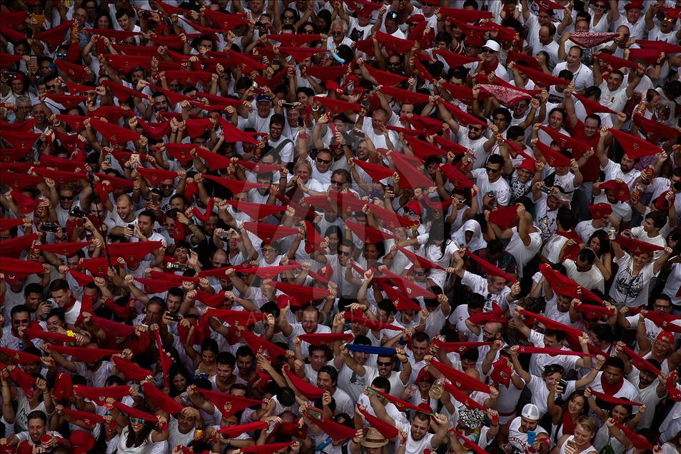 İspanya'nın ünlü San Fermin festivali başladı