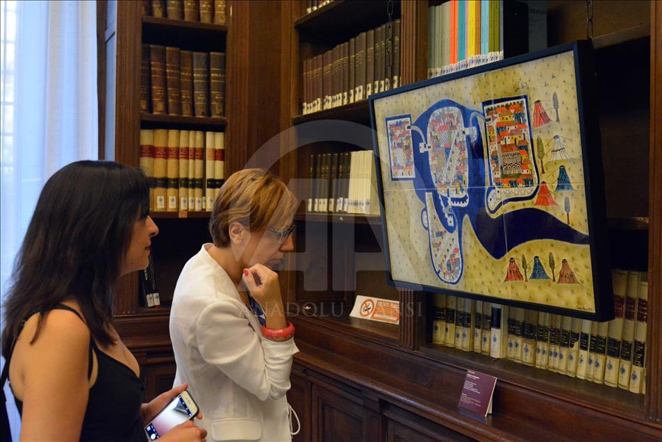 "Matrakçı Nasuh" Sergisi Roma’da açıldı 