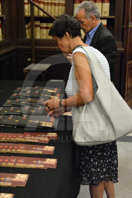 "Matrakçı Nasuh" Sergisi Roma’da açıldı 