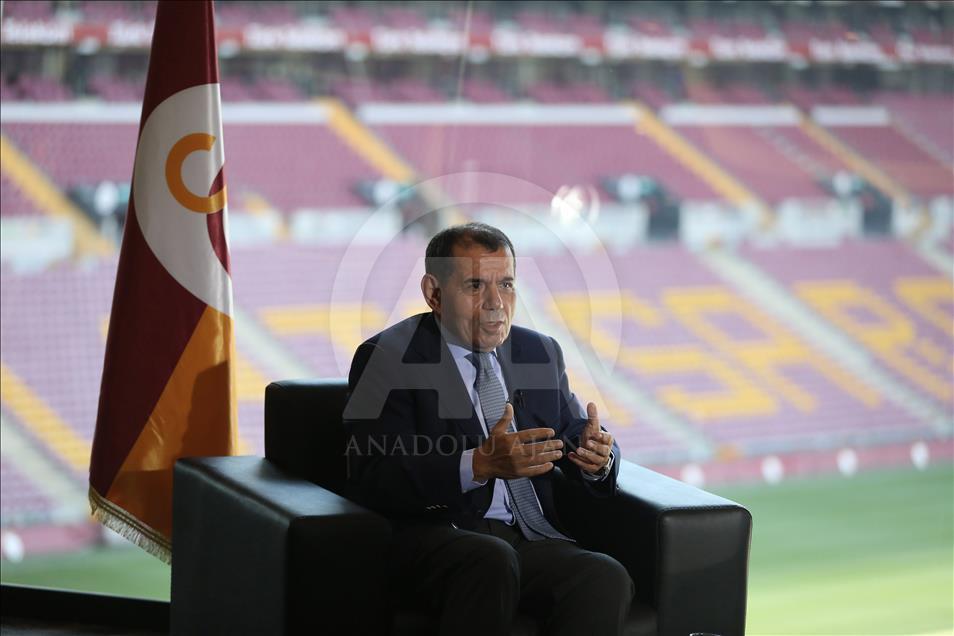Dursun Özbek, AA Spor Masası'nda