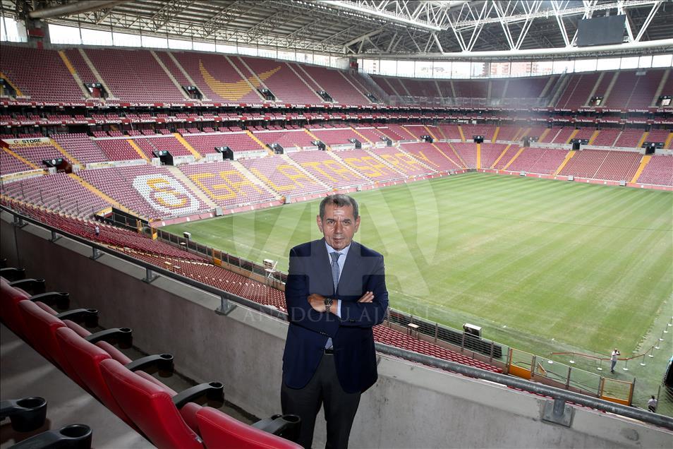 Dursun Özbek, AA Spor Masası'nda