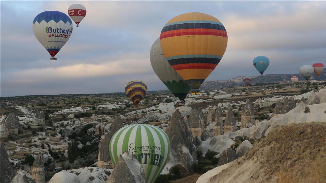 Kapadokya turizmini balonlar "uçurdu"
