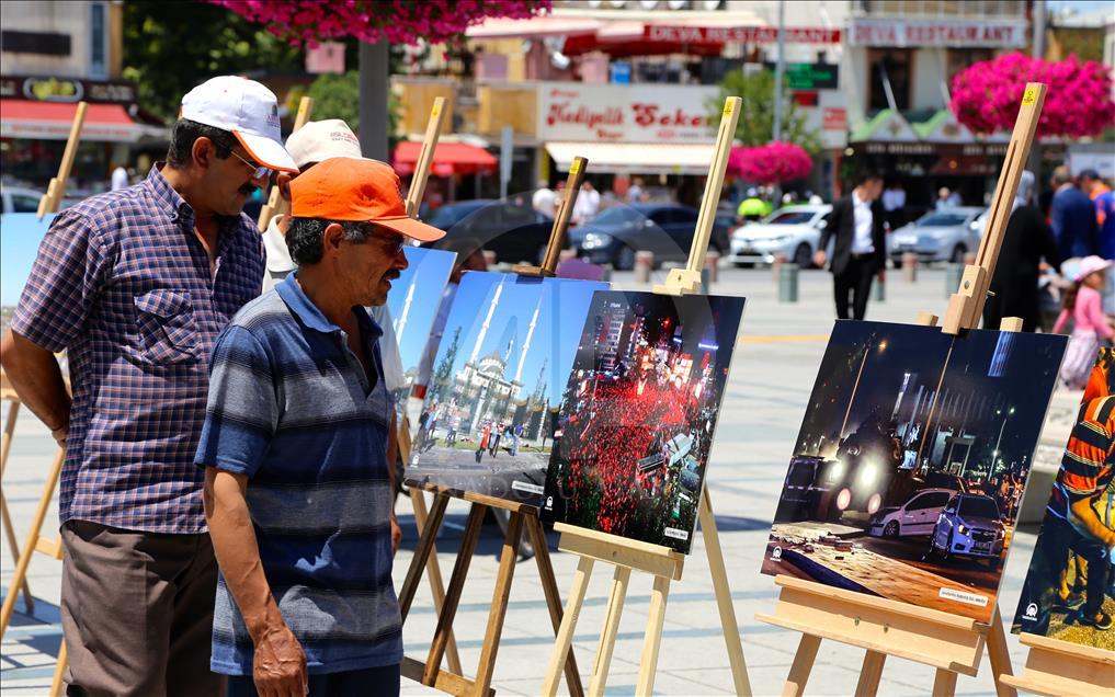 AA fotoğraflarıyla 81 ilde "15 Temmuz" sergisi