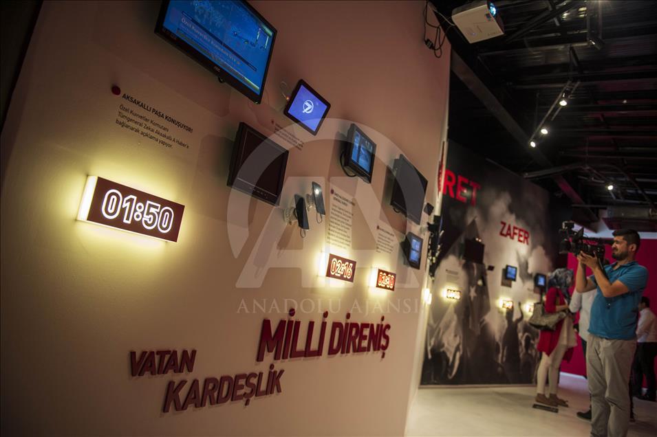 Gaziantep'te demokrasi müzesi açıldı