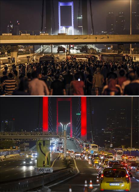 Yıldönümünde 15 Temmuz direnişinin simge noktaları