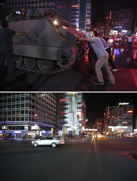 Yıldönümünde 15 Temmuz direnişinin simge noktaları