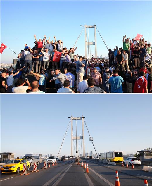 Yıldönümünde 15 Temmuz direnişinin simge noktaları