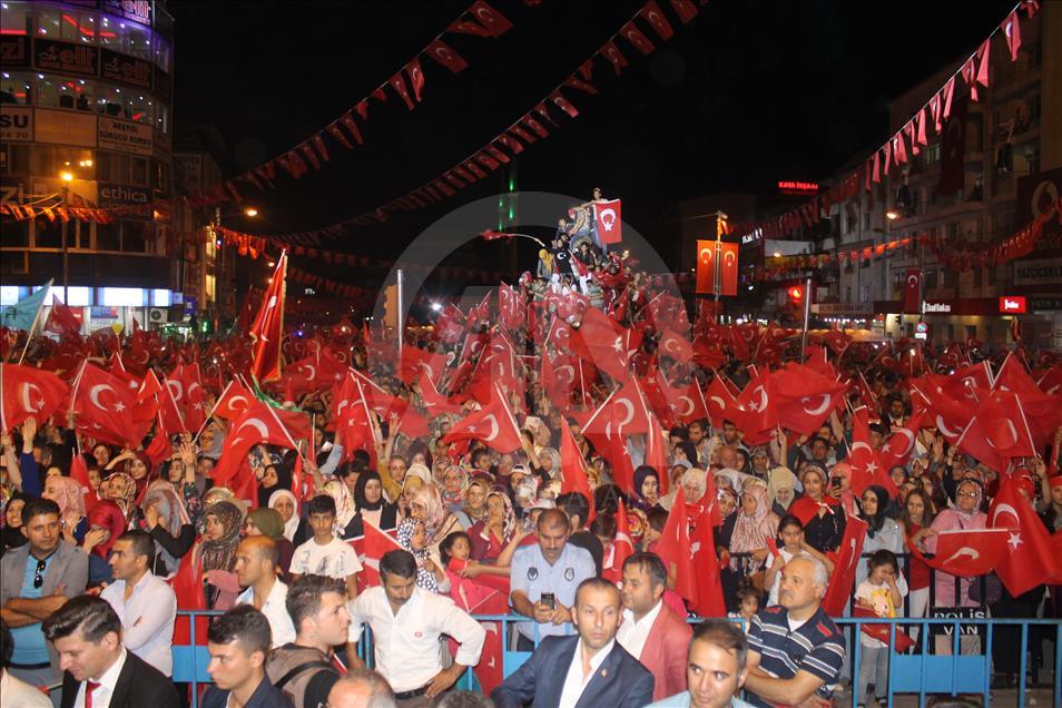 Van'da "Milli Birlik Yürüyüşü" gerçekleştirildi