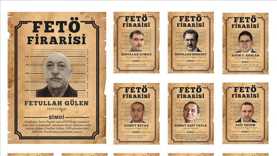 FETÖ’nün yurtdışına kaçan firarileri