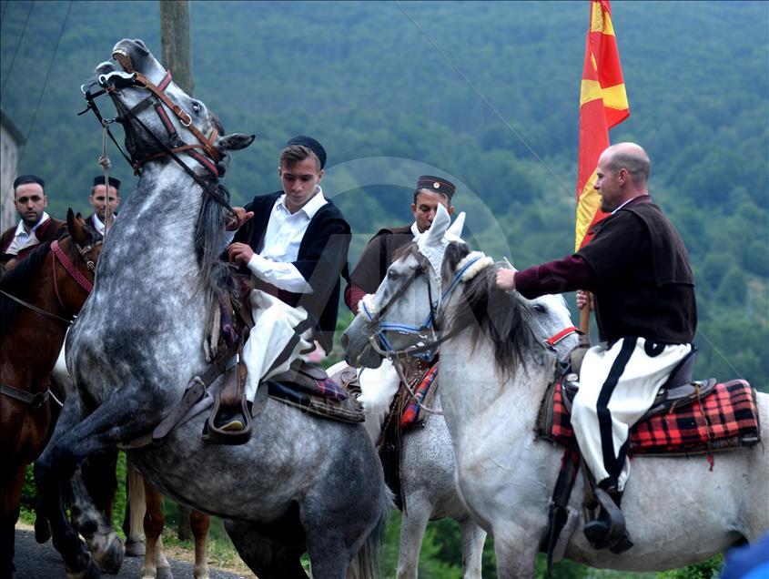 Galicnik köy düğünü festivali