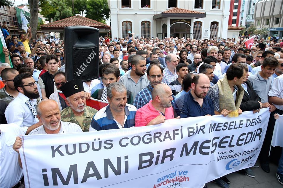 Širom Turske masovni protesti zbog napada na džamiju Al-Aksa 