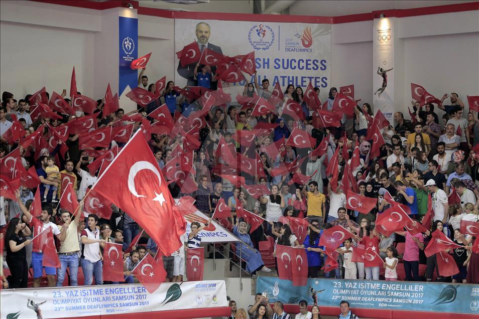 Турция в тройке лидеров XXIII Сурдлимпийских игр в Самсуне