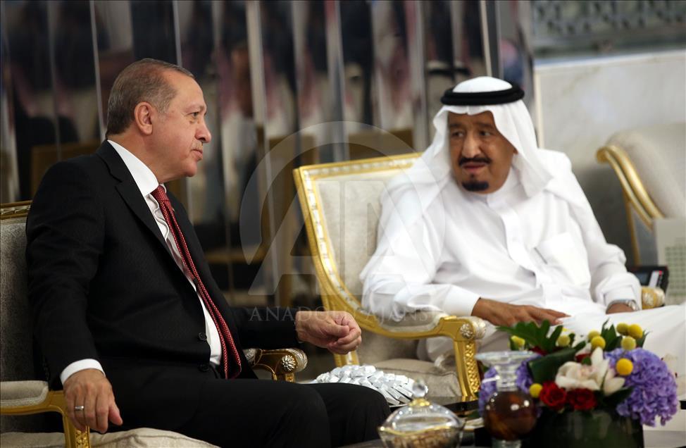 Cumhurbaşkanı Erdoğan, Suudi Arabistan'da