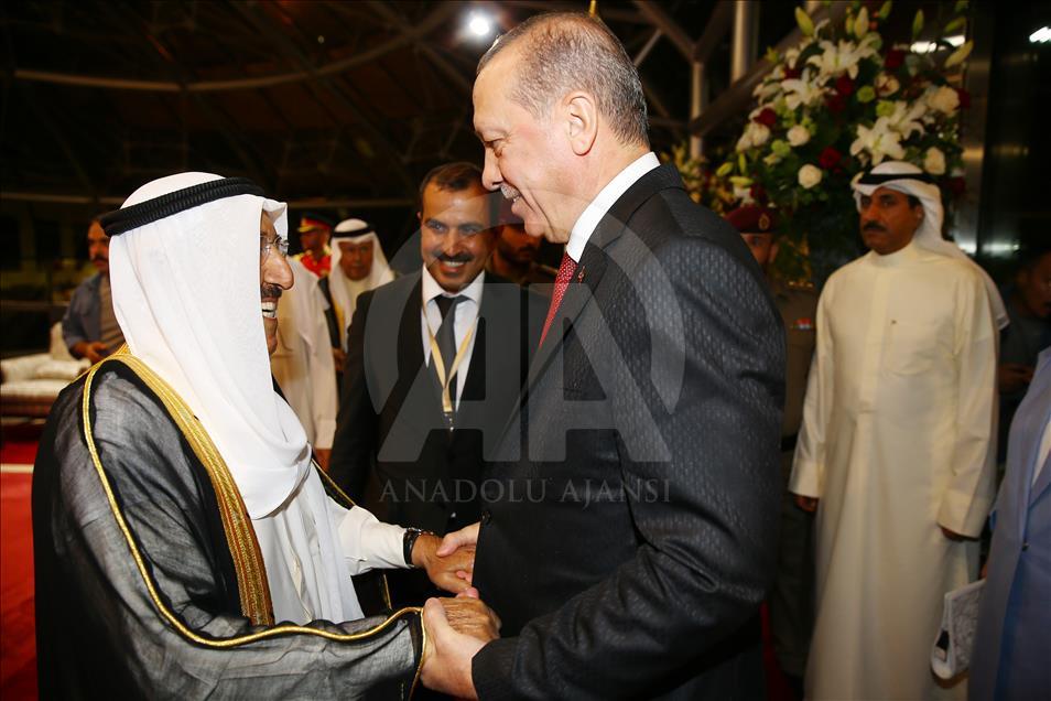 Cumhurbaşkanı Erdoğan Kuveyt'te