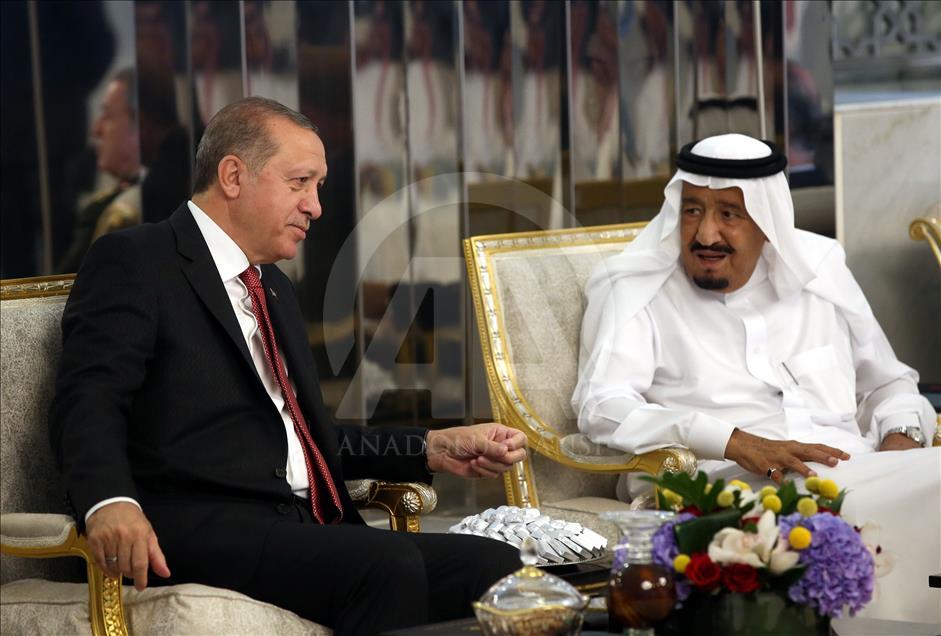 Cumhurbaşkanı Erdoğan, Suudi Arabistan'da