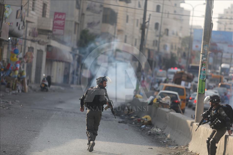 İsrail'den Batı Şeria'daki gösterilere müdahale
