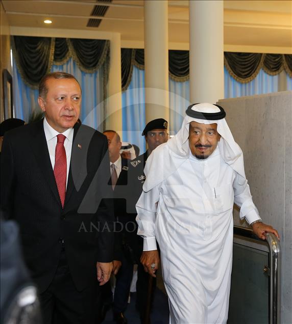 Cumhurbaşkanı Erdoğan, Suudi Arabistan'da