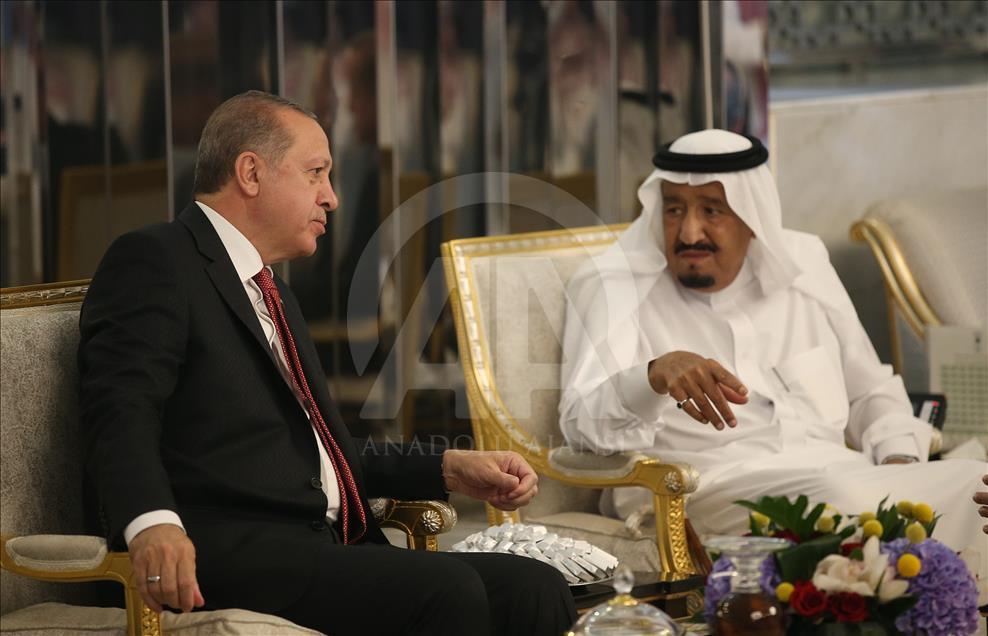 Cumhurbaşkanı Erdoğan, Suudi Arabistan'da