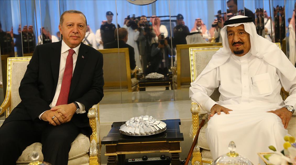 Cumhurbaşkanı Erdoğan, Suudi Arabistan'da