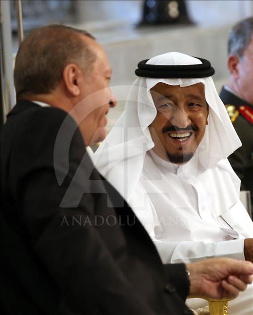 Cumhurbaşkanı Erdoğan, Suudi Arabistan'da