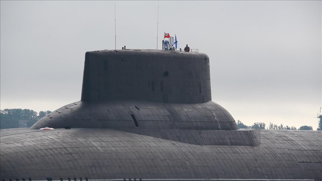 Rus Nükleer Denizaltısı 'Dmitriy Donskoy' Saint Petersburg'da