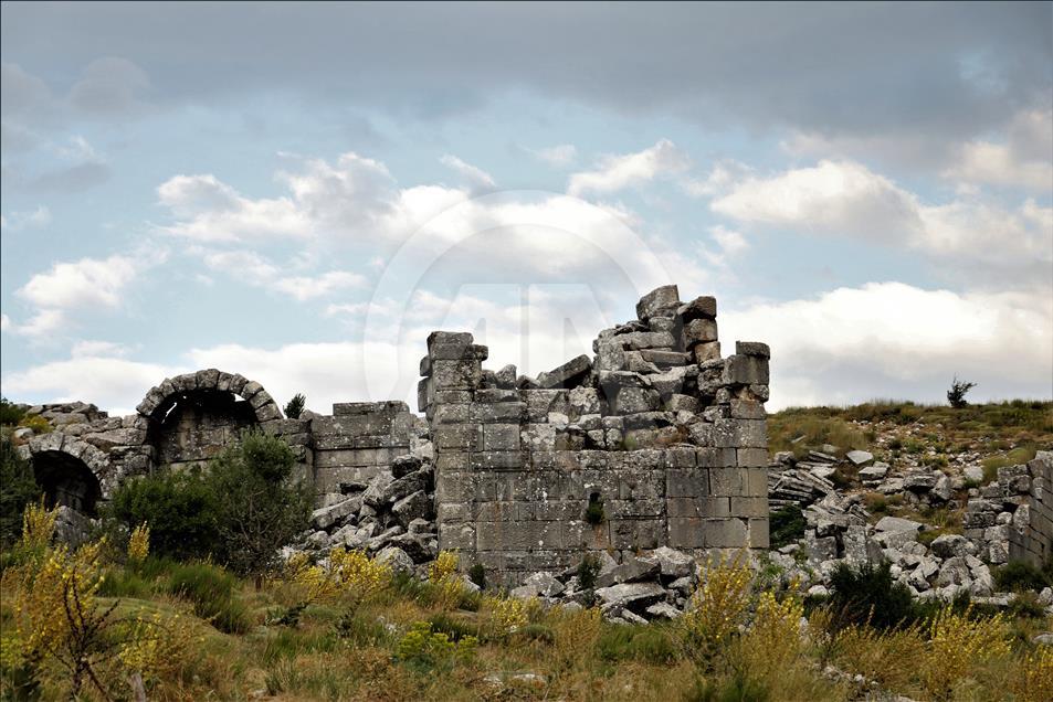 Sagalassos Antik Kenti'ndeki kazı çalışmaları