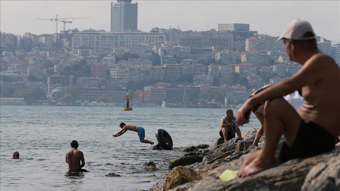 İstanbul'da sıcak hava