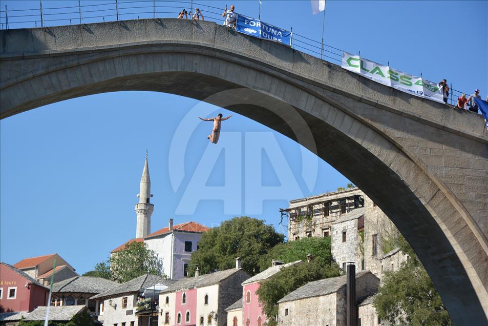 Traditional Mostar Old Bridge Diving Contest - Anadolu Ajansı