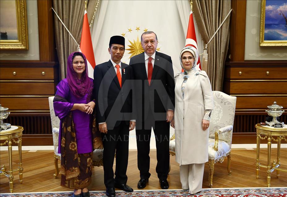 Indonesian President Joko Widodo in Ankara