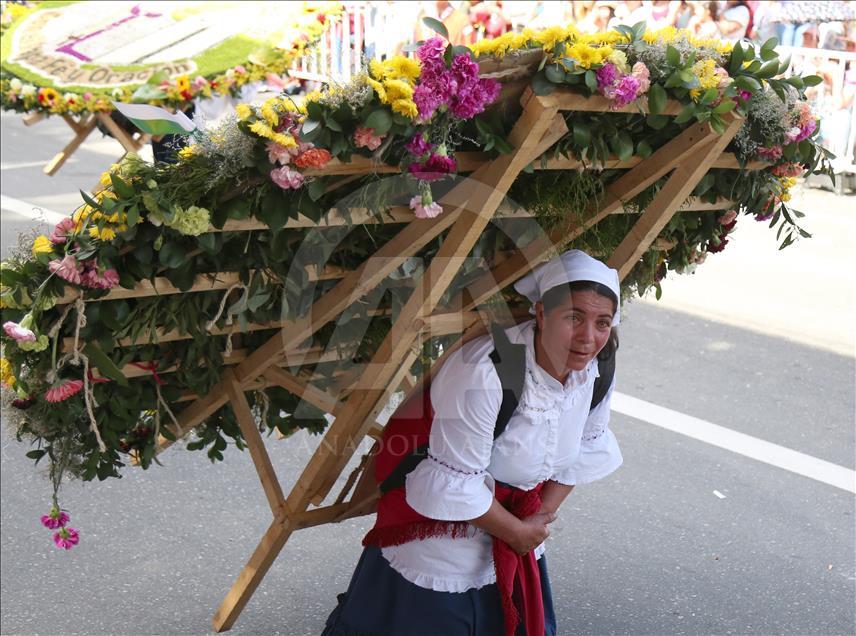 Colombians celebrate The Medellin Flower Festival