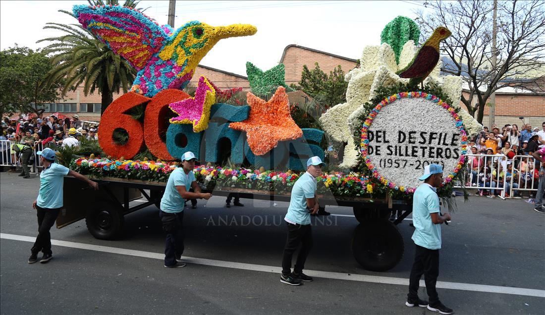 Colombians celebrate The Medellin Flower Festival