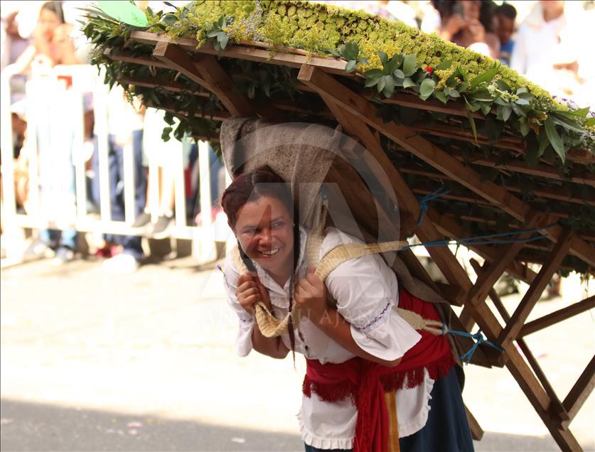 Colombians celebrate The Medellin Flower Festival