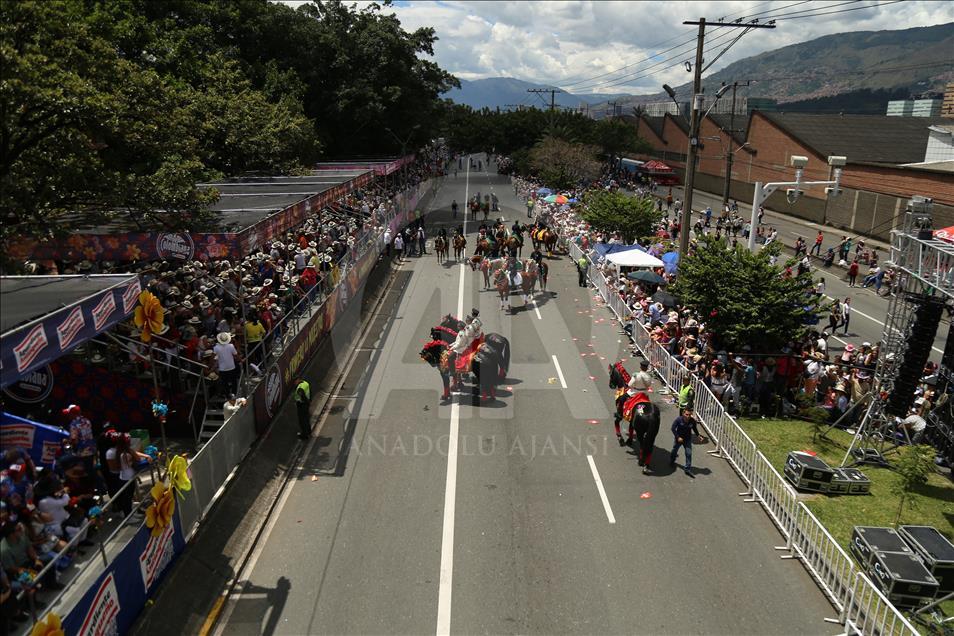 Colombians celebrate The Medellin Flower Festival