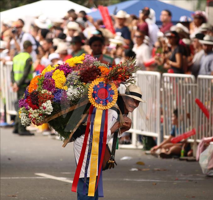 Colombians celebrate The Medellin Flower Festival