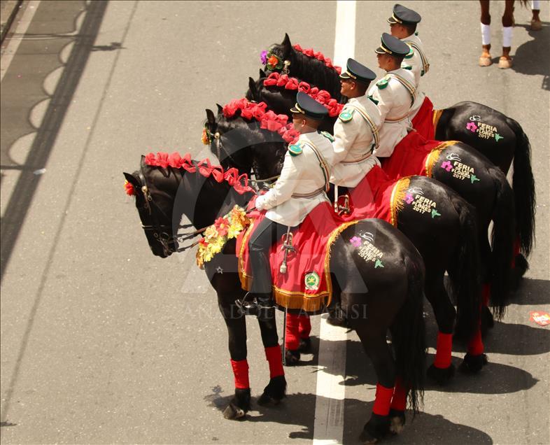 Colombians celebrate The Medellin Flower Festival