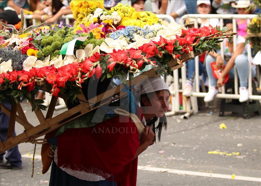 Colombians celebrate The Medellin Flower Festival