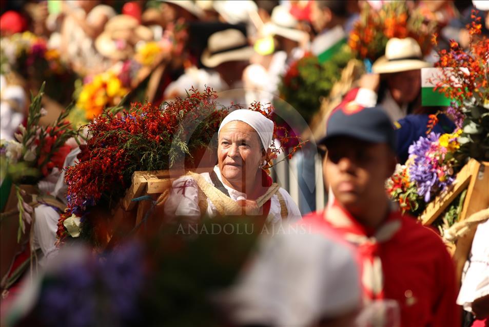 Colombians celebrate The Medellin Flower Festival