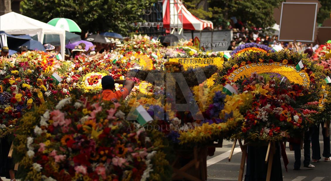 Colombians celebrate The Medellin Flower Festival