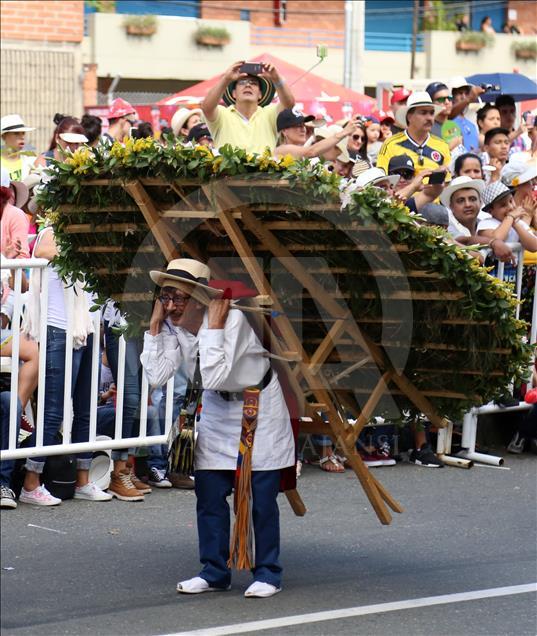Colombians celebrate The Medellin Flower Festival